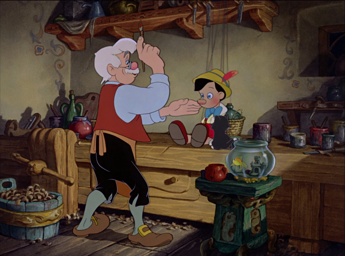 Кадры из Пиноккио (1940)