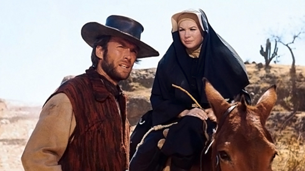 Кадры из Два мула для сестры Сары (1970)