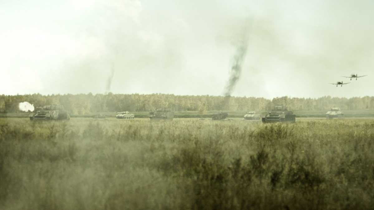 Кадры из Три дня войны (2010)