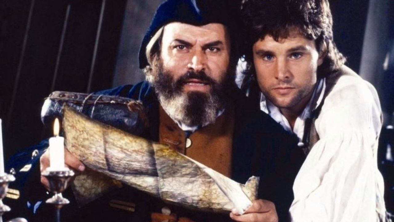 Кадры из Возвращение на остров сокровищ (1986)