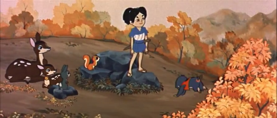 Кадры из Юный Сарутоби Сасукэ (1959)