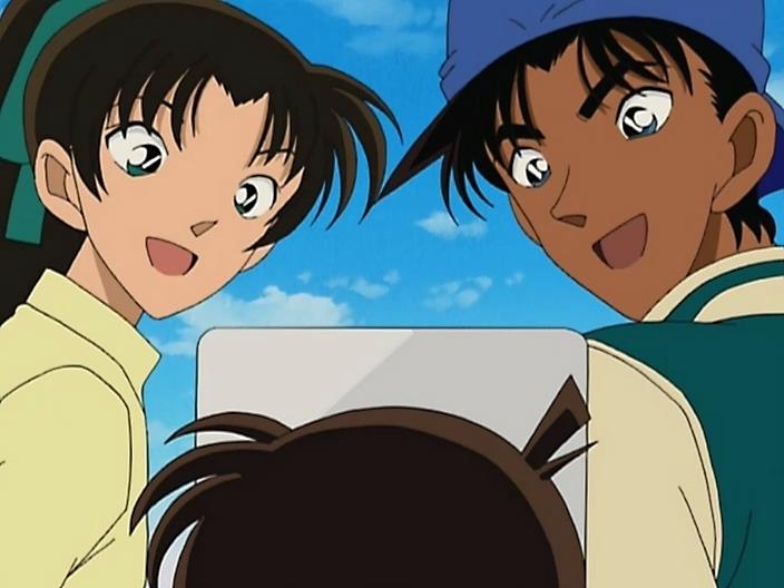 Кадры из Детектив Конан OVA 03: Конан, Хэйдзи и исчезнувший мальчик (2003)