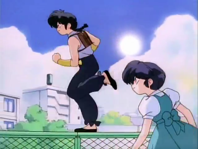 Кадры из Ранма ½ OVA (1993)