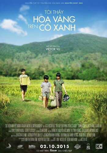 Смотреть Желтые цветы на зеленой траве онлайн в HD качестве 720p